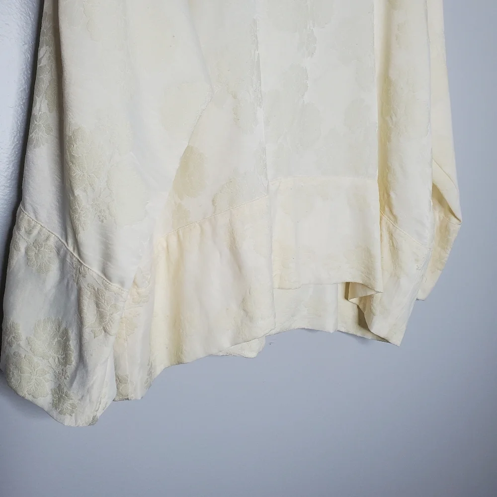 Zara Cream Jacquard Toggle Pullover Tunic Size XL.       (SML001) - Picture 5 of 12